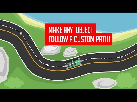 The Easiest Way to Animate Objects on a Custom Path in After Effects