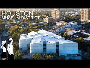 4K Houston, Texas 🇺🇸 : Museum District