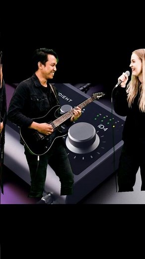 USB Audio Interface Audient ID4 MK2 is suitable for recording guitar and vocals USB-C high speed ...