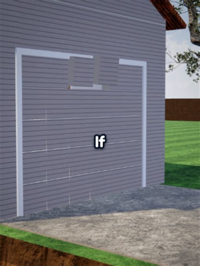 How a Hole in Your Garage Becomes a Garage Door #Engineering #GarageDoor #HowItWorks #Science #learnontiktok