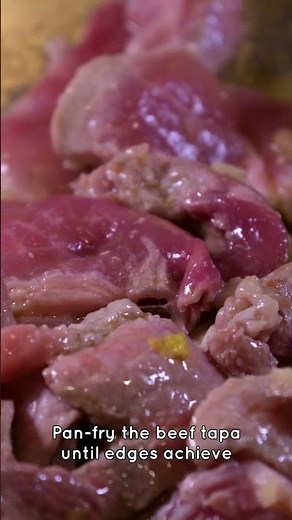 Tapsilog Filipino Breakfast