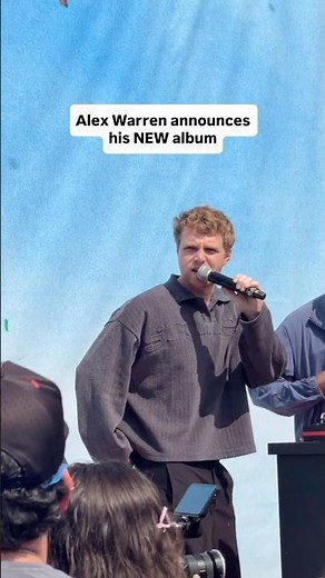 Alex Warren Announces NEW Album!