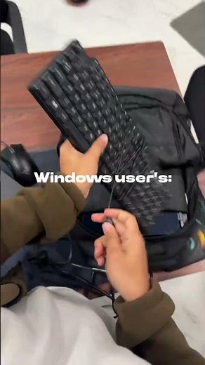 MacBook vs Gaming Laptop – Travel Struggle is Real 😂 #macbook #windows #gaminglaptop