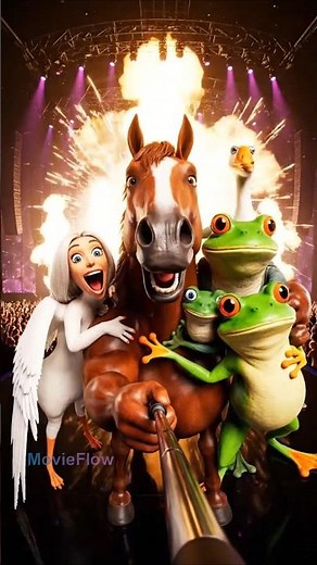 Frogs Twerking, Horse Selfie Bombing – Most INSANE Party Pic EVER!