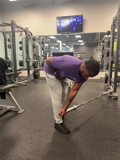 Form check☑️ Coach Antonio showing how to properly perform a Landmine RDL‼️ #properform #strongAF | Anytime Fitness St. Albans, WV | Facebook