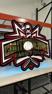 Wait… is that a new look? 👀 Oh no, we’re totally talking about the barber shop sign… or are we? And hey, did anyone catch another big change? Tell us in the comments! 👇 | SVN Designs - Wall Art & Signs