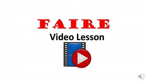 FAIRE Conjugation and Usage: French Video Lesson