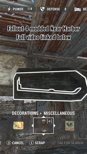 Object Parameters and Place Everywhere, modded Fallout 4 at Near Harbor