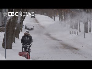 Winter storm in Maritimes brings snowfall warnings