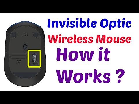 Invisible Optic in Wireless Mouse 🙄 How does wireless Mouse Work without Red LED? 🤷‍♂️ | Som Tips