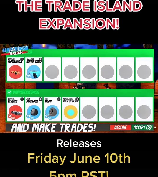 ⛵️ Sail to a new world this Friday in Jailbreak! #roblox #robloxgames #robloxfun #robloxjailbreak #jailbreak