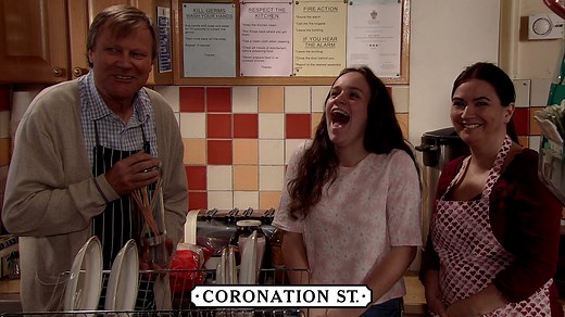 Enjoy your #sundayfunday with some more Coronation Street bloopers from the past few years.😂😂 #Corrie | Coronation Street