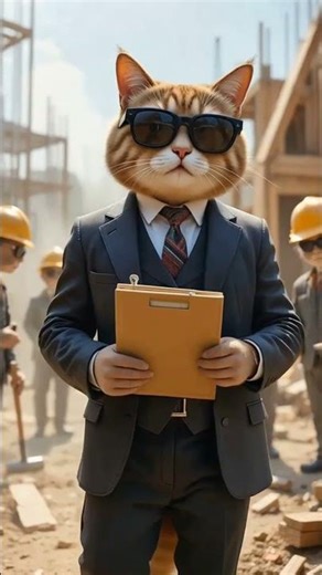 The Master Architect Cat