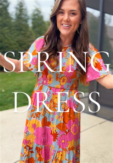 I absolutely love this one🤩🤩 and so many pretty patterns to choose from! #dresses #springdress #easterdress #modestdress