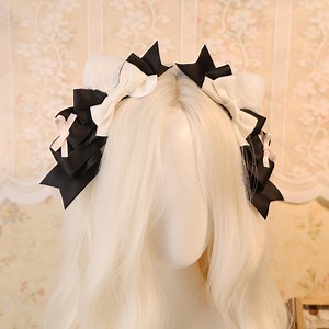 Fluffy Cat Ear Hair Clips Handmade Sweet Lolita Kawaii Kitty Accessories Custom Ribbon Colors for Cosplay Harajuku Fashion Cat Ear Headpiece - Etsy