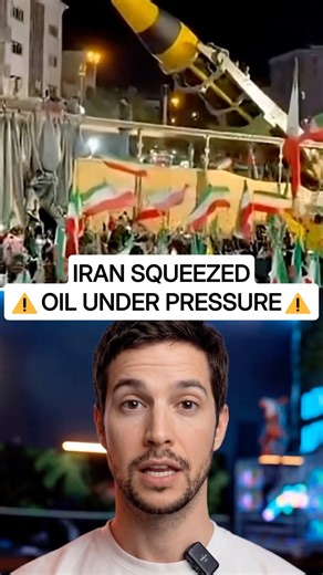 Iran oil blockade, US sanctions shock