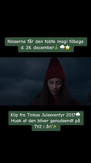 Nisserne danser omkring julestjernen d. 24. december