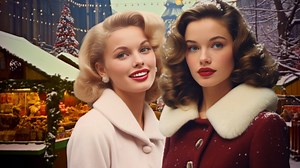 Have you ever wondered how Christmas looked in the USA in 1950?