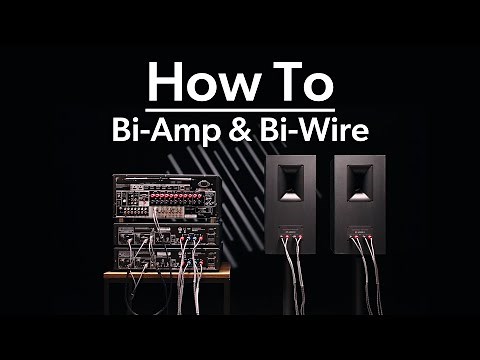 How to bi-amp and bi-wire home speakers | Crutchfield