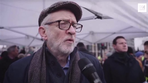 Jeremy Corbyn was interviewed at the Pro Palestinian rally on Saturday. He has been attending the hearings against Israel in The Hague last week: | The Daily Politik