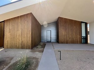 Siding: Click in Kebony Cladding: easy installation