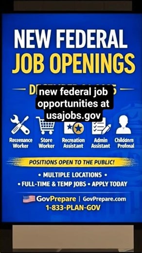 🇺🇸 New Government Job Openings December 21, 2025: USAJOBS.GOV