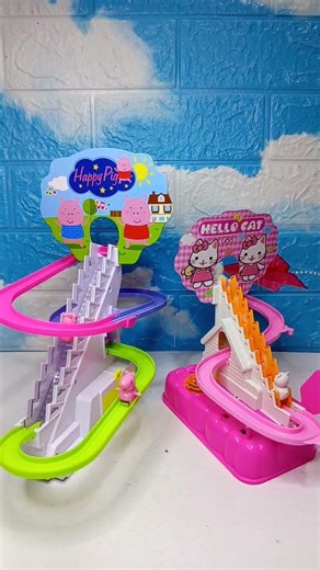 Very Unique Peppa pig & Hello kitty slide