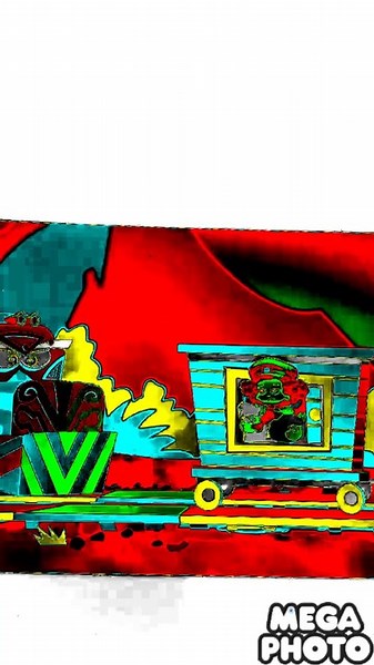 Bubble guppies crying train