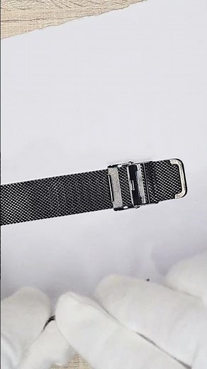 How to Adjust a Milanese Mesh Watch Strap | Gents Tag Reflex