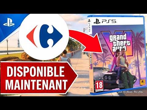 GTA 6 : Enfin DISPONIBLE en PRÉCOMMANDE chez Carrefour !!!