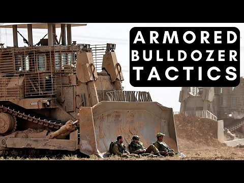 IDF Caterpillar D9 Armored Bulldozer TACTICS of the Israeli Defense Forces in the Anti-Tunnel War