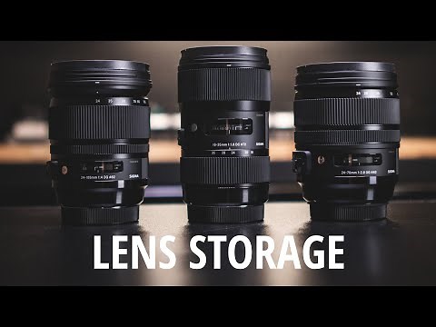 Lens Storage Idea - Practical and CHEAP