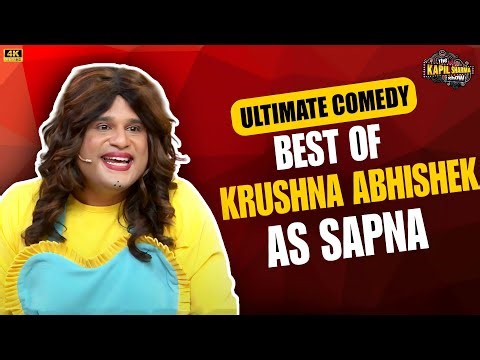 Ultimate Comedy Best of Krushna Abhishek as Sapna.| The Kapil Sharma Show