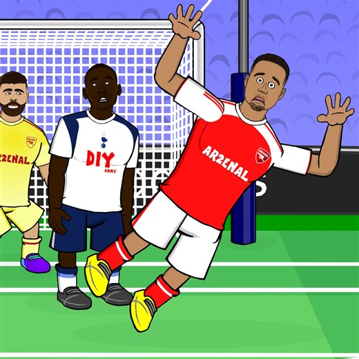 Spurs 1-4 Arsenal - the REAL highlights🤣 | 442oons