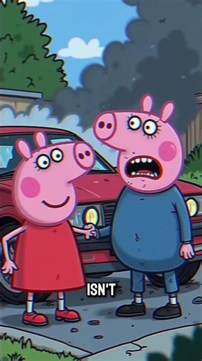 The Dark Theory That Ruins Peppa Pig Forever😨 #peppapig #analoghorror #horror #scary #shorts #viral
