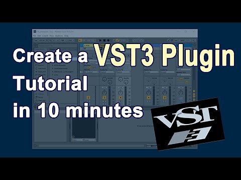 Create a VST3 Plugin tutorial in 10 minutes (English sub available)