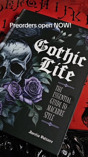 Preorder my book today at the link in bio and transform your home into a Gothic Lair worthy of darkside royalty! 💀 @Quarto Books