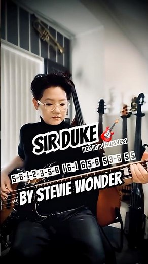 Sir Duke - Bass Cover || by Stevie Wonder 🎸The legendary iconic Bassline #bassgroove #bassriff