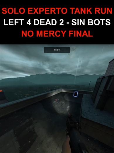 Left 4 Dead 2 Expert Tank Solo Run on No Mercy