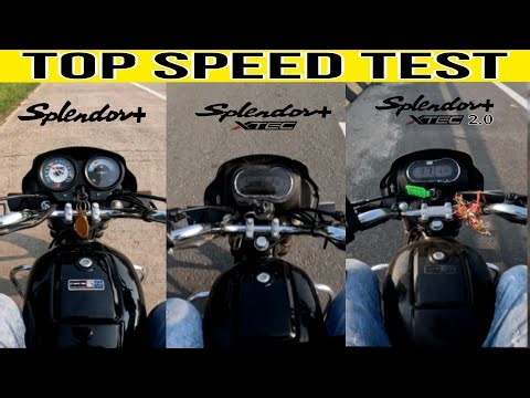 SPEED TEST || Hero Splendor+ vs Splendor+ XTEC vs Splendor+ XTEC 2.0