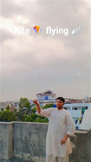 Kite 🪁 flying 🪽 in my brother 😻 songs #trending #comedy