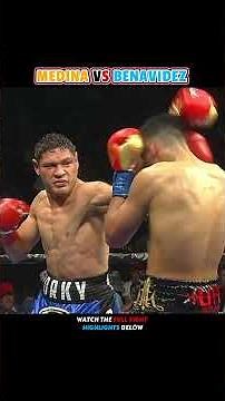Rogelio Medina VS. David Benavidez | HIGHLIGHTS #boxing #sports #combat