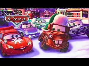Disney's CARS Snow Party in Radiator Springs! | Bedtime Story Read Aloud