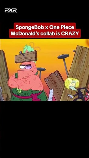 One Piece and SpongeBob Crossover at McDonald's?!