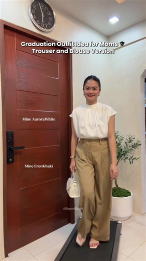 Graduation Outfit for Moms Trouser and Blouse Version 🎓 #bamidy #bamidians #bamidyph #graduationoutfitformoms