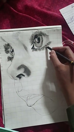 #charcoal drawing and charcoal powder drawing