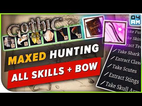 Become The ULTIMATE Hunter in Gothic 1 Remake! EPIC Bow & ALL Upgrades!