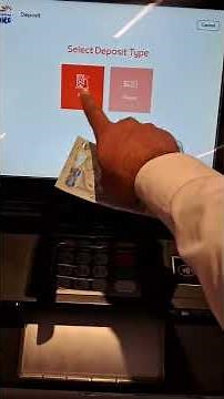 Deposit Cash With CDM