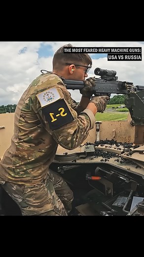 The most feared heavy machine guns_ USA vs Russia | Military Technology