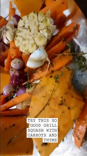 How to Grill The Perfect Crispy Squash|BBQ Squash Recipe#shorts#squash